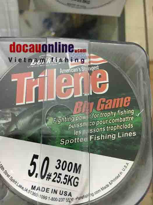 Cước câu cá Trilene Biggame của Barkley 300m