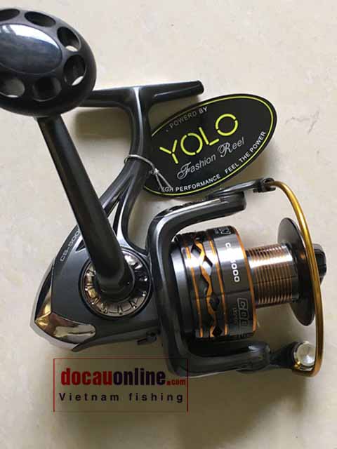 Máy  câu cá Yolo Cool spin CS5000 , máy câu cá đứng YOL