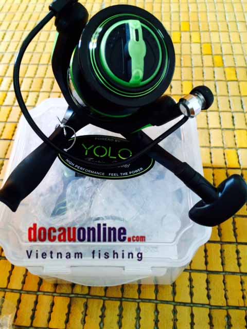 Máy  câu cá Yolo Kronos KT5000 , máy câu cá đứng YOLO